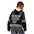Vikings from Yorkshire Kid Hoodie Black Spirit of Jorvik - Wonder Print Shop