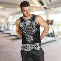 Vikings from Yorkshire Men Tank Top Black Spirit of Jorvik - Wonder Print Shop