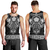 Vikings from Yorkshire Men Tank Top Black Spirit of Jorvik - Wonder Print Shop