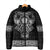 Vikings from Yorkshire Padded Jacket Black Spirit of Jorvik - Wonder Print Shop