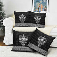 Vikings from Yorkshire Pillow Cover Black Spirit of Jorvik - Wonder Print Shop