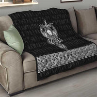 Vikings from Yorkshire Quilt Black Spirit of Jorvik - Wonder Print Shop