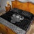 Vikings from Yorkshire Quilt Bed Set Black Spirit of Jorvik - Wonder Print Shop