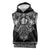 Vikings from Yorkshire Sleeveless Hoodie Black Spirit of Jorvik - Wonder Print Shop