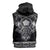 Vikings from Yorkshire Sleeveless Hoodie Black Spirit of Jorvik - Wonder Print Shop