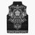 Vikings from Yorkshire Sleeveless Puffer Jacket Black Spirit of Jorvik - Wonder Print Shop