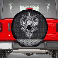 Vikings from Yorkshire Spare Tire Cover Black Spirit of Jorvik - Wonder Print Shop