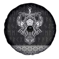 Vikings from Yorkshire Spare Tire Cover Black Spirit of Jorvik - Wonder Print Shop