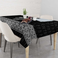 Vikings from Yorkshire Tablecloth Black Spirit of Jorvik - Wonder Print Shop