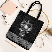 Vikings from Yorkshire Tote Bag Black Spirit of Jorvik - Wonder Print Shop