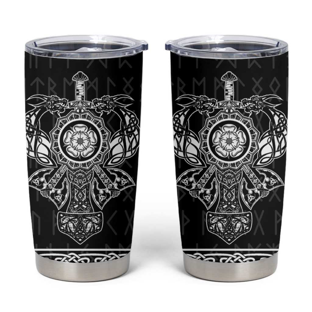 Vikings from Yorkshire Tumbler Cup Black Spirit of Jorvik - Wonder Print Shop
