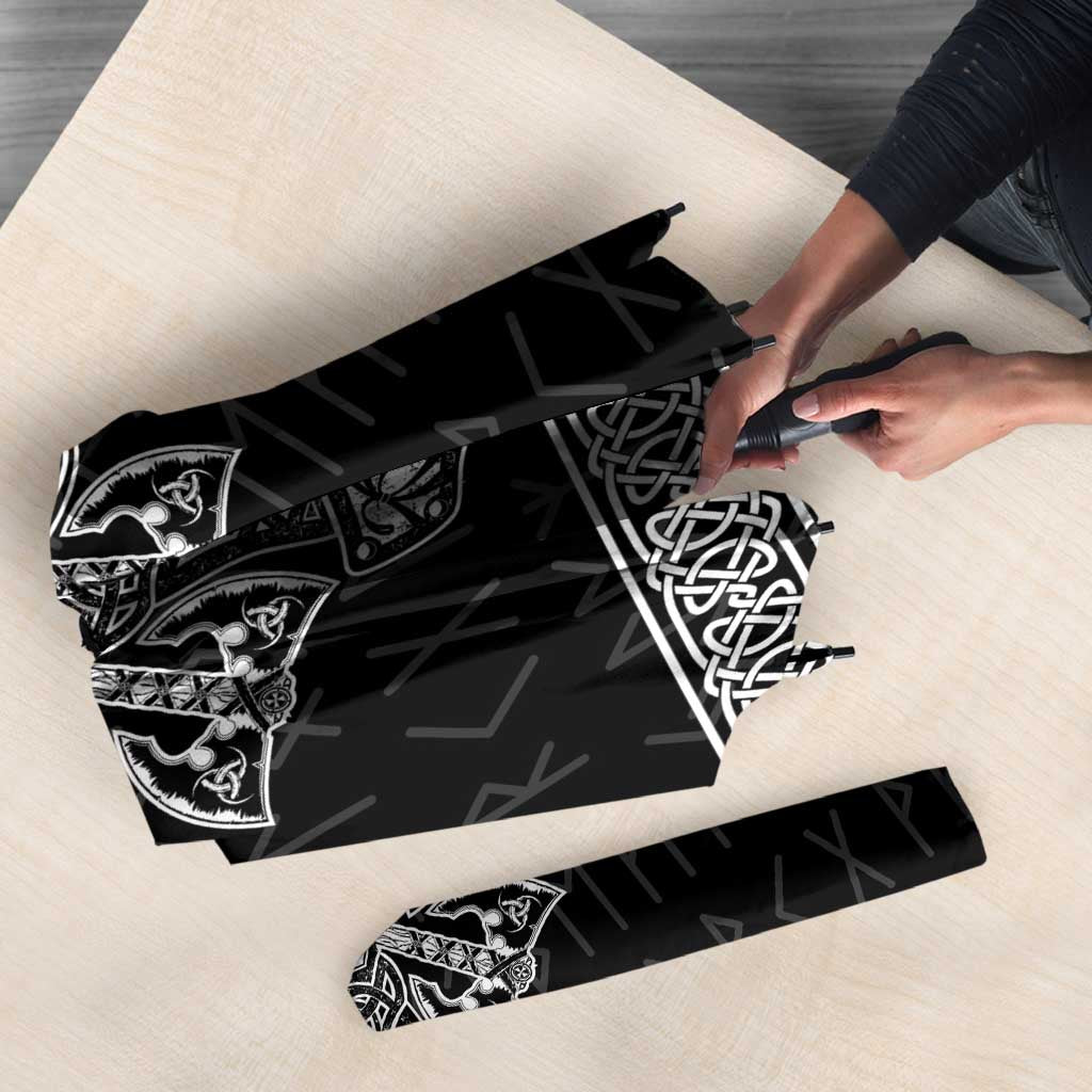 Vikings from Yorkshire Umbrella Black Spirit of Jorvik - Wonder Print Shop