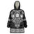 Vikings from Yorkshire Wearable Blanket Hoodie Black Spirit of Jorvik - Wonder Print Shop