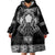Vikings from Yorkshire Wearable Blanket Hoodie Black Spirit of Jorvik - Wonder Print Shop