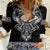 Vikings from Yorkshire Women Casual Shirt Black Spirit of Jorvik - Wonder Print Shop