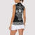 Vikings from Yorkshire Women Sleeveless Polo Shirt Black Spirit of Jorvik - Wonder Print Shop