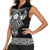 Vikings from Yorkshire Women Sleeveless Polo Shirt Black Spirit of Jorvik - Wonder Print Shop