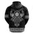 Vikings from Yorkshire Zip Hoodie Black Spirit of Jorvik - Wonder Print Shop