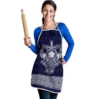 Vikings from Yorkshire Apron Blue Spirit of Jorvik - Wonder Print Shop