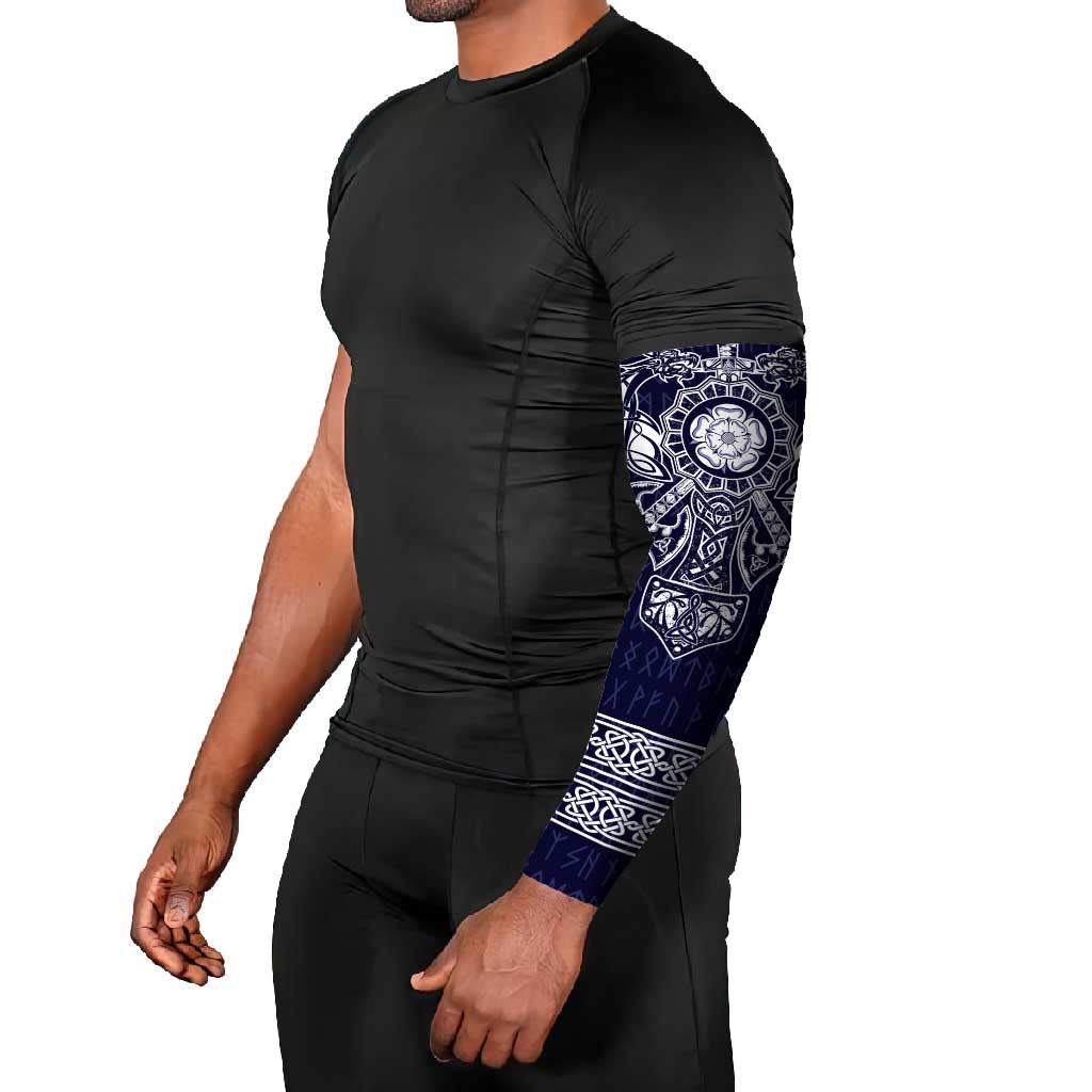 Vikings from Yorkshire Arm Sleeves Blue Spirit of Jorvik - Wonder Print Shop