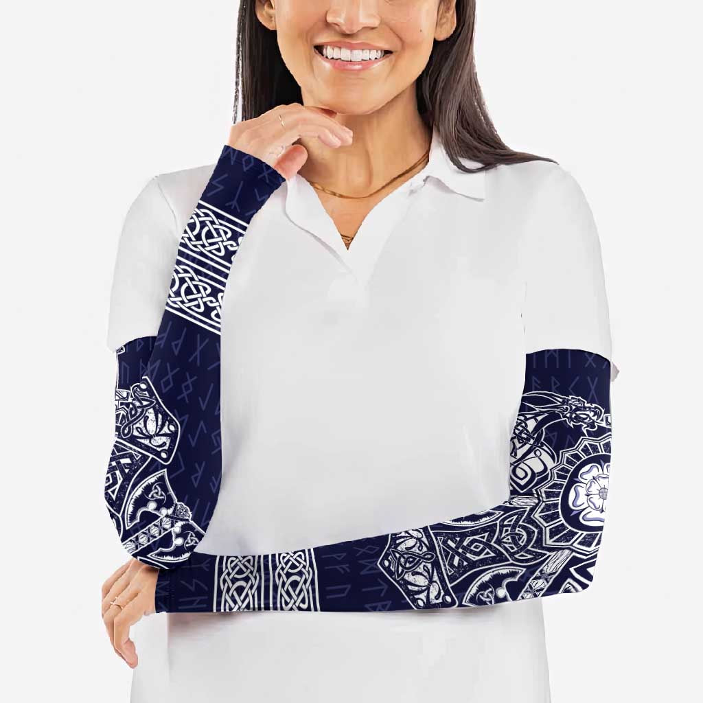 Vikings from Yorkshire Arm Sleeves Blue Spirit of Jorvik - Wonder Print Shop