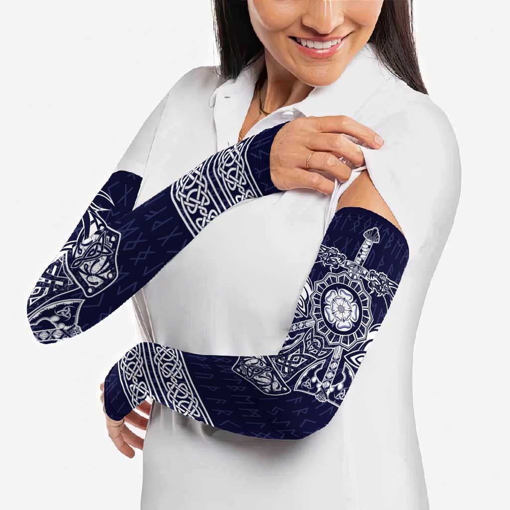 Vikings from Yorkshire Arm Sleeves Blue Spirit of Jorvik - Wonder Print Shop