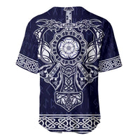 Vikings from Yorkshire Baseball Jersey Blue Spirit of Jorvik - Wonder Print Shop
