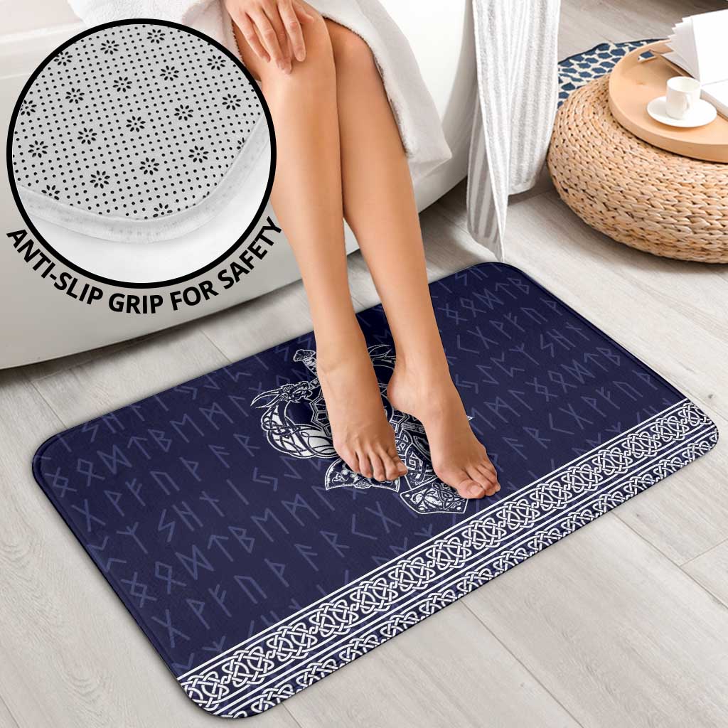 Vikings from Yorkshire Bathroom Set Blue Spirit of Jorvik - Wonder Print Shop