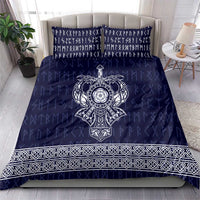 Vikings from Yorkshire Bedding Set Blue Spirit of Jorvik - Wonder Print Shop