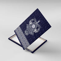 Vikings from Yorkshire Canvas Wall Art Blue Spirit of Jorvik - Wonder Print Shop