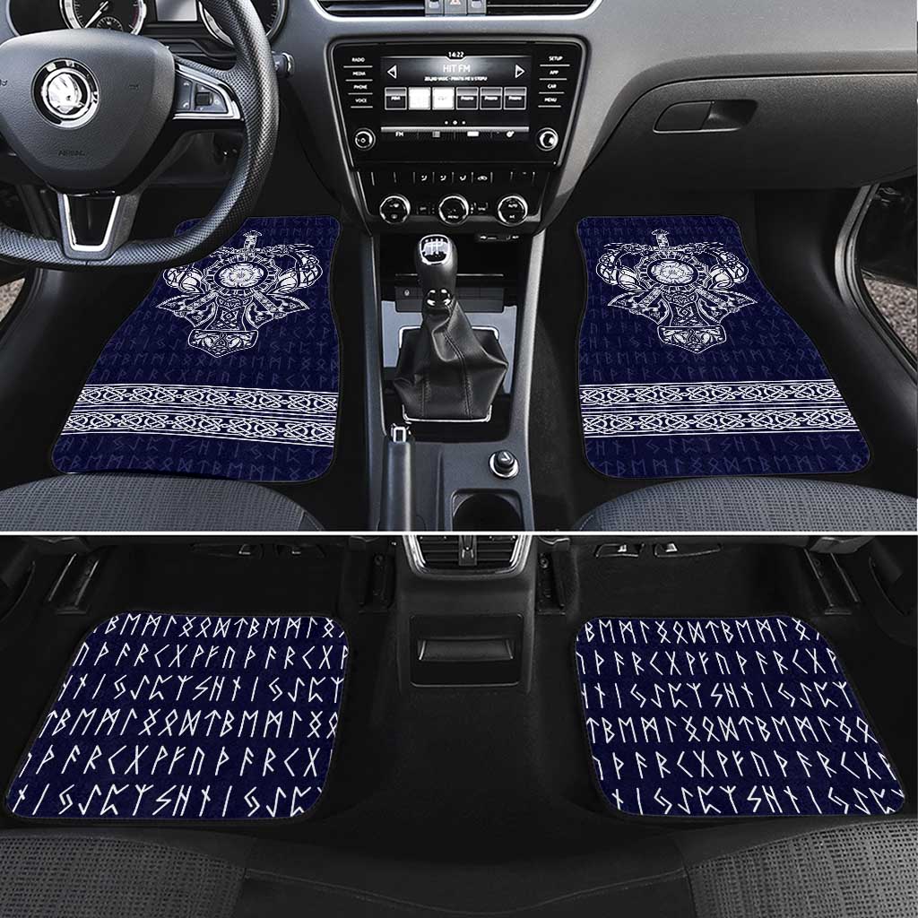 Vikings from Yorkshire Car Mats Blue Spirit of Jorvik - Wonder Print Shop