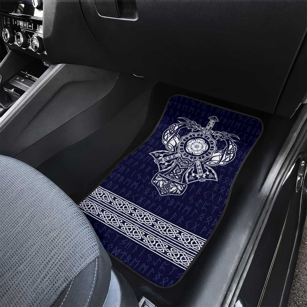 Vikings from Yorkshire Car Mats Blue Spirit of Jorvik - Wonder Print Shop