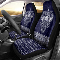 Vikings from Yorkshire Car Seat Cover Blue Spirit of Jorvik - Wonder Print Shop