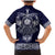 Vikings from Yorkshire Family Matching Mermaid Dress and Hawaiian Shirt Blue Spirit of Jorvik - Wonder Print Shop