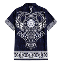 Vikings from Yorkshire Family Matching Mermaid Dress and Hawaiian Shirt Blue Spirit of Jorvik - Wonder Print Shop