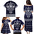 Vikings from Yorkshire Family Matching Puletasi and Hawaiian Shirt Blue Spirit of Jorvik - Wonder Print Shop