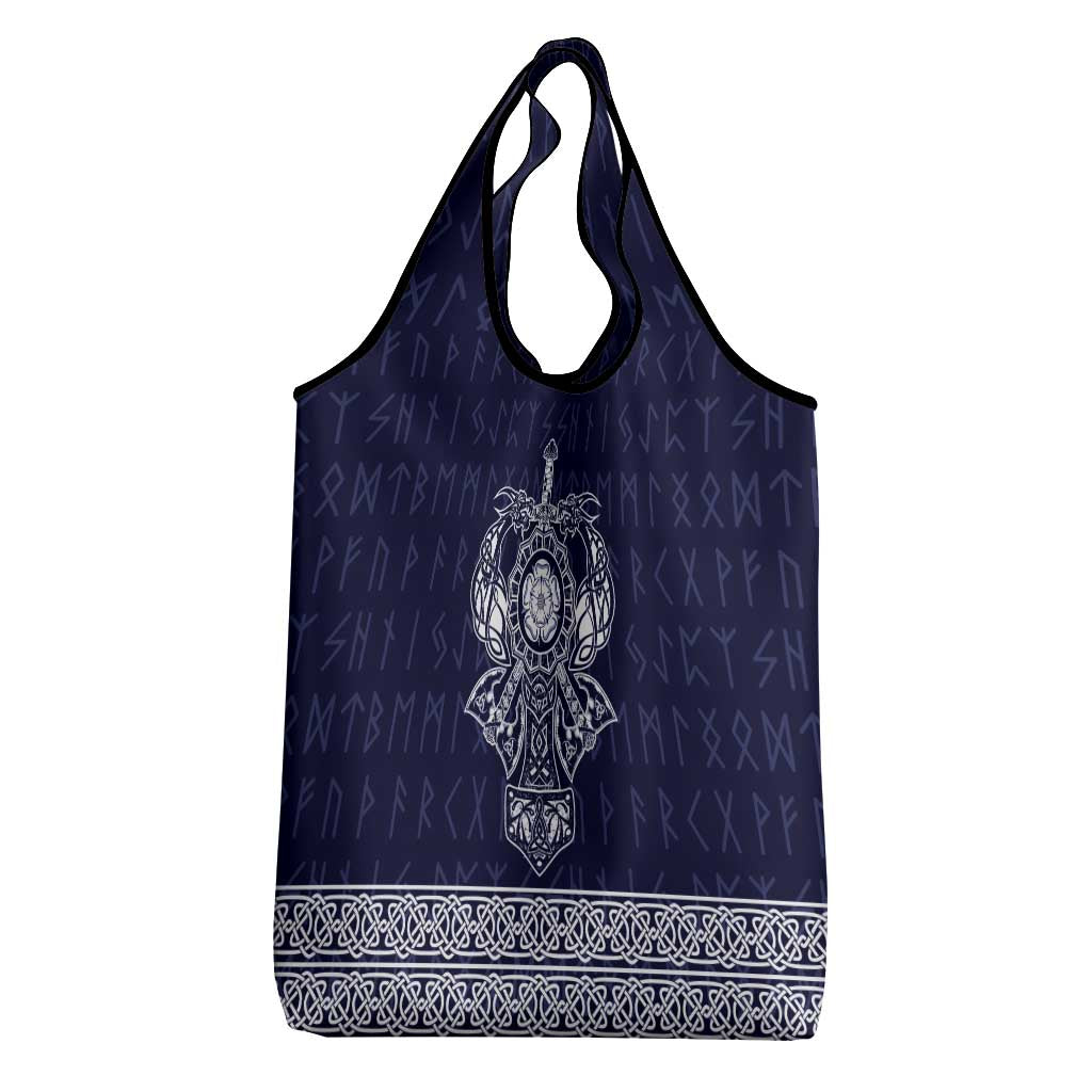 Vikings from Yorkshire Grocery Bag Blue Spirit of Jorvik - Wonder Print Shop