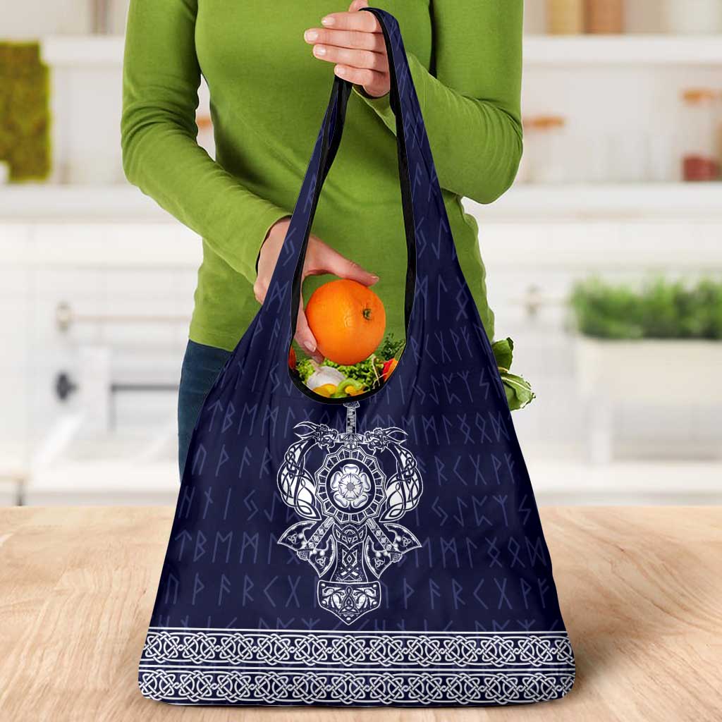 Vikings from Yorkshire Grocery Bag Blue Spirit of Jorvik - Wonder Print Shop