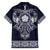 Vikings from Yorkshire Hawaiian Shirt Blue Spirit of Jorvik - Wonder Print Shop