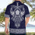 Vikings from Yorkshire Hawaiian Shirt Blue Spirit of Jorvik - Wonder Print Shop