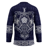 Vikings from Yorkshire Hockey Jersey Blue Spirit of Jorvik - Wonder Print Shop