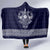 Vikings from Yorkshire Hooded Blanket Blue Spirit of Jorvik - Wonder Print Shop