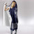Vikings from Yorkshire Hooded Blanket Blue Spirit of Jorvik - Wonder Print Shop