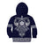 Vikings from Yorkshire Kid Hoodie Blue Spirit of Jorvik - Wonder Print Shop