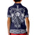 Vikings from Yorkshire Kid Polo Shirt Blue Spirit of Jorvik - Wonder Print Shop