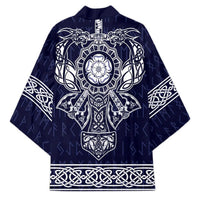 Vikings from Yorkshire Kimono Blue Spirit of Jorvik - Wonder Print Shop