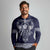 Vikings from Yorkshire Long Sleeve Polo Shirt Blue Spirit of Jorvik - Wonder Print Shop