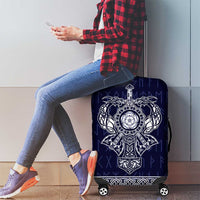 Vikings from Yorkshire Luggage Cover Blue Spirit of Jorvik - Wonder Print Shop
