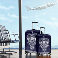Vikings from Yorkshire Luggage Cover Blue Spirit of Jorvik - Wonder Print Shop