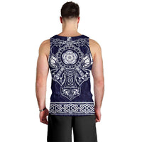 Vikings from Yorkshire Men Tank Top Blue Spirit of Jorvik - Wonder Print Shop